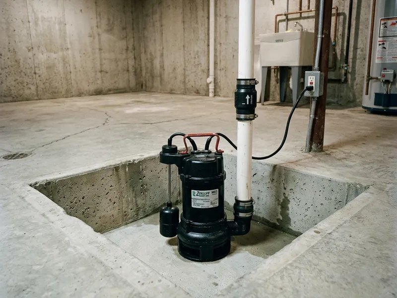 Sump Pump Installation Plumber in Cherry Branch, NC